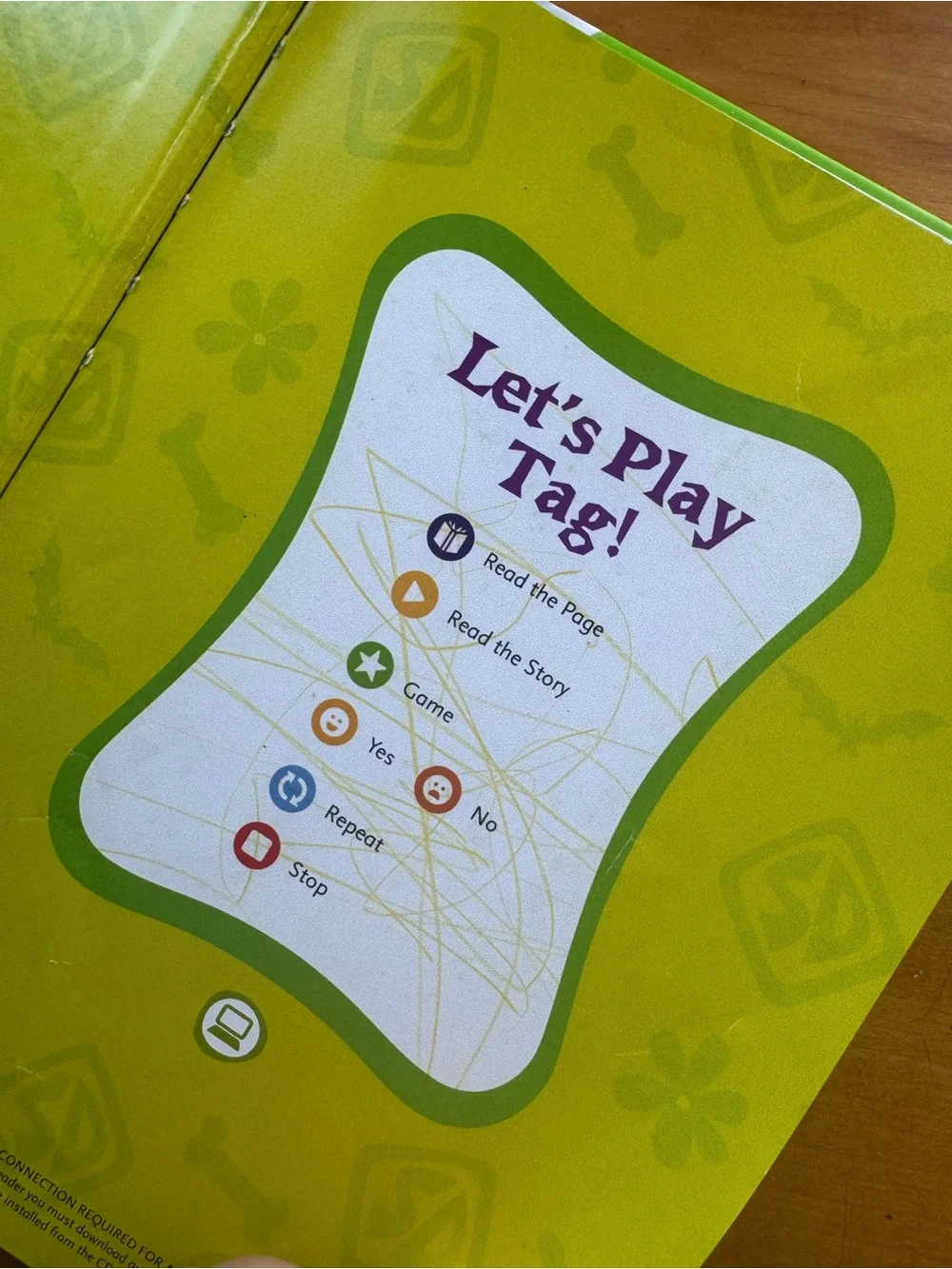 Leap frog tag books